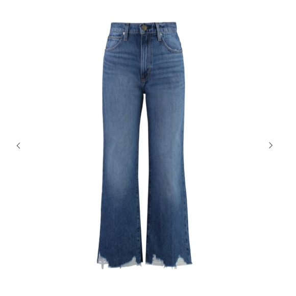 Frame - The Relaxed Frayed Hem Jeans - Picture 1 of 5